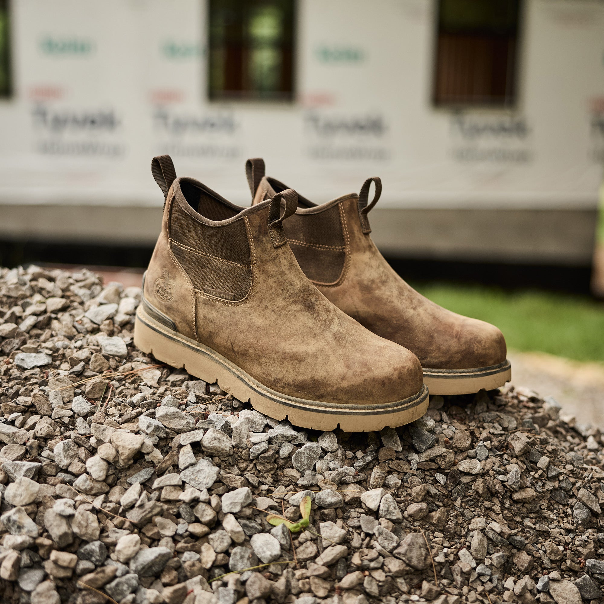 Georgia Boot Carbon Flex Wedge Chelsea Work Boot