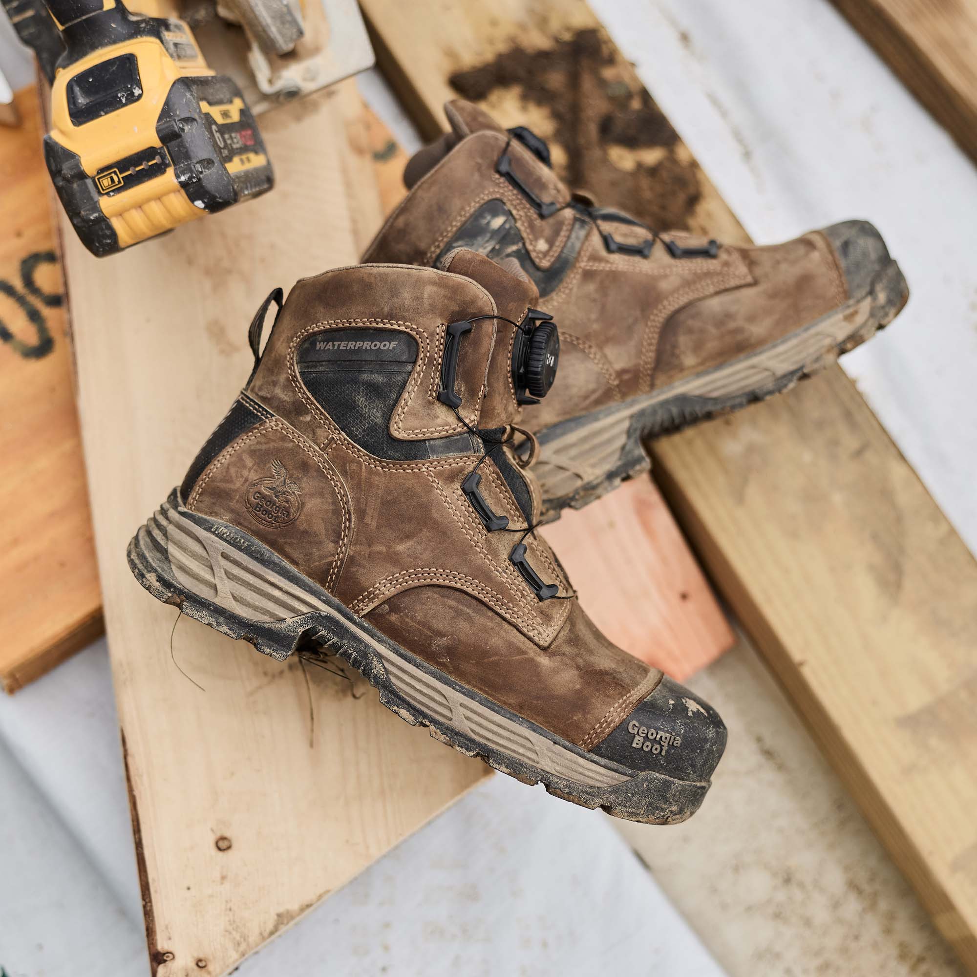 Georgia Boot Durablend Edge 6" BOA Alloy Toe Work Boot