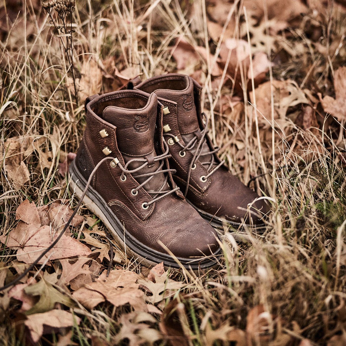 GIABORGHINI ジアボルギーニ　スウェードショートブーツ　【36】 Georgia Boot Wedge Superlyte Work Boot