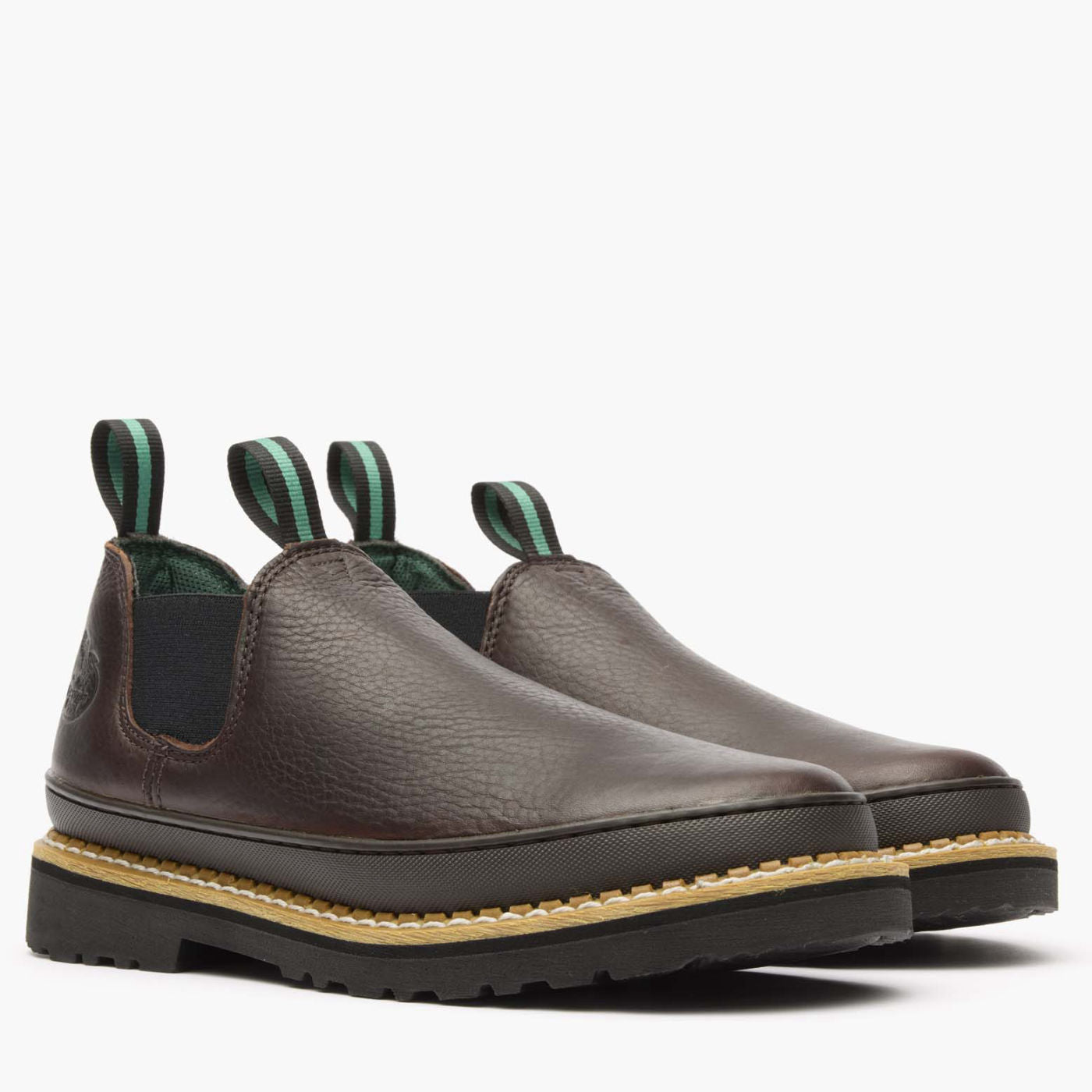Georgia Giant Men's Brown Romeo Work Shoe – Georgia Boot
