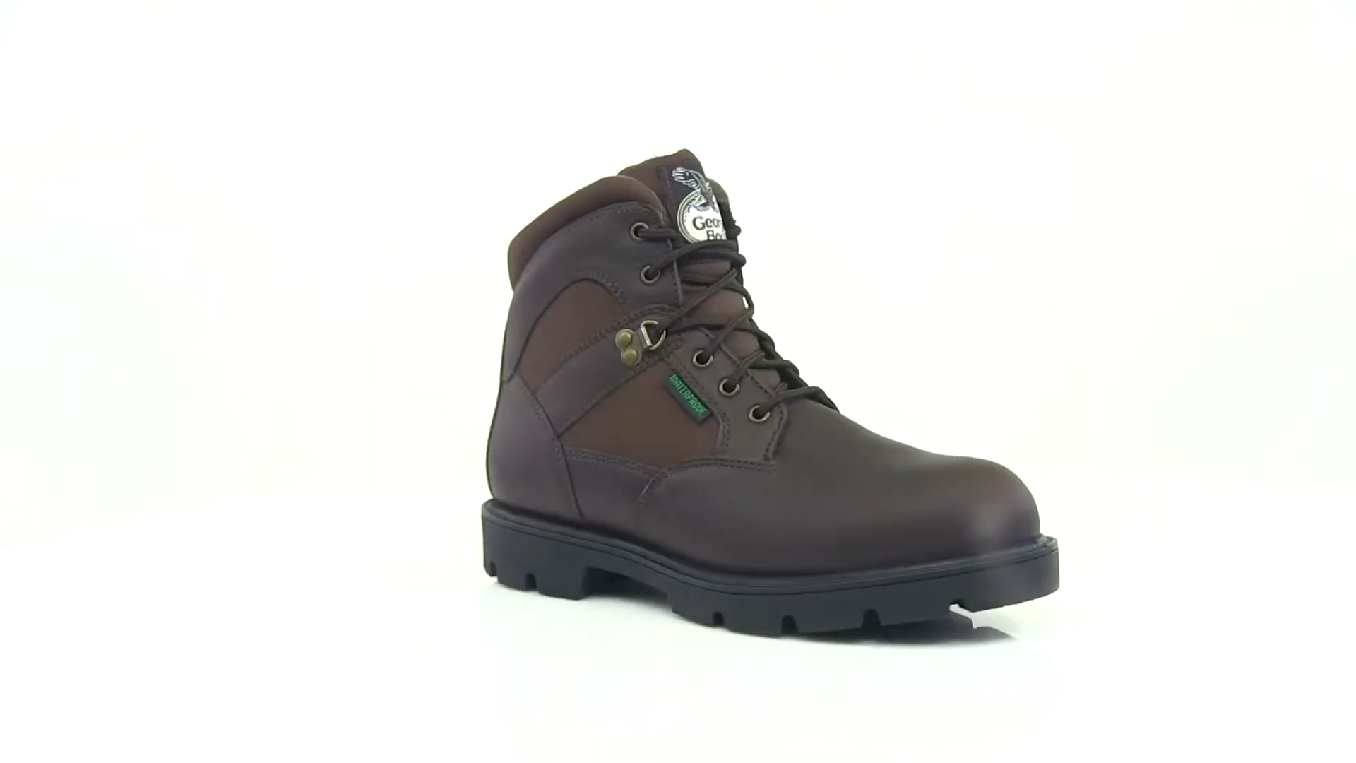 Georgia Boot Men's Homeland Arbeitssstiefel, 8 Zoll (20,3 Cm) | Wasserdicht, Isoliert, Stahlkappe