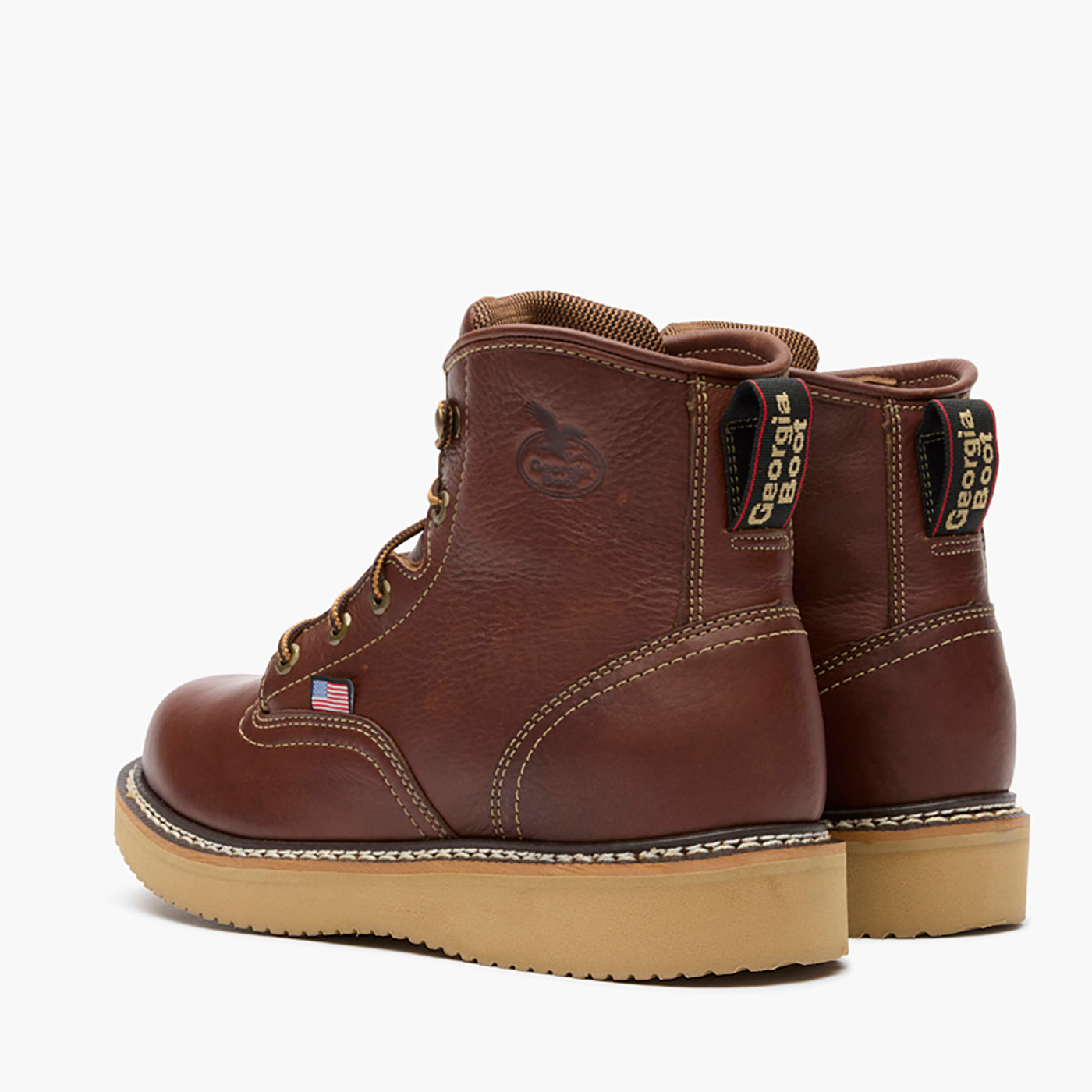 Georgia Boot Men's USA Wedge SPR Leather Work Boot