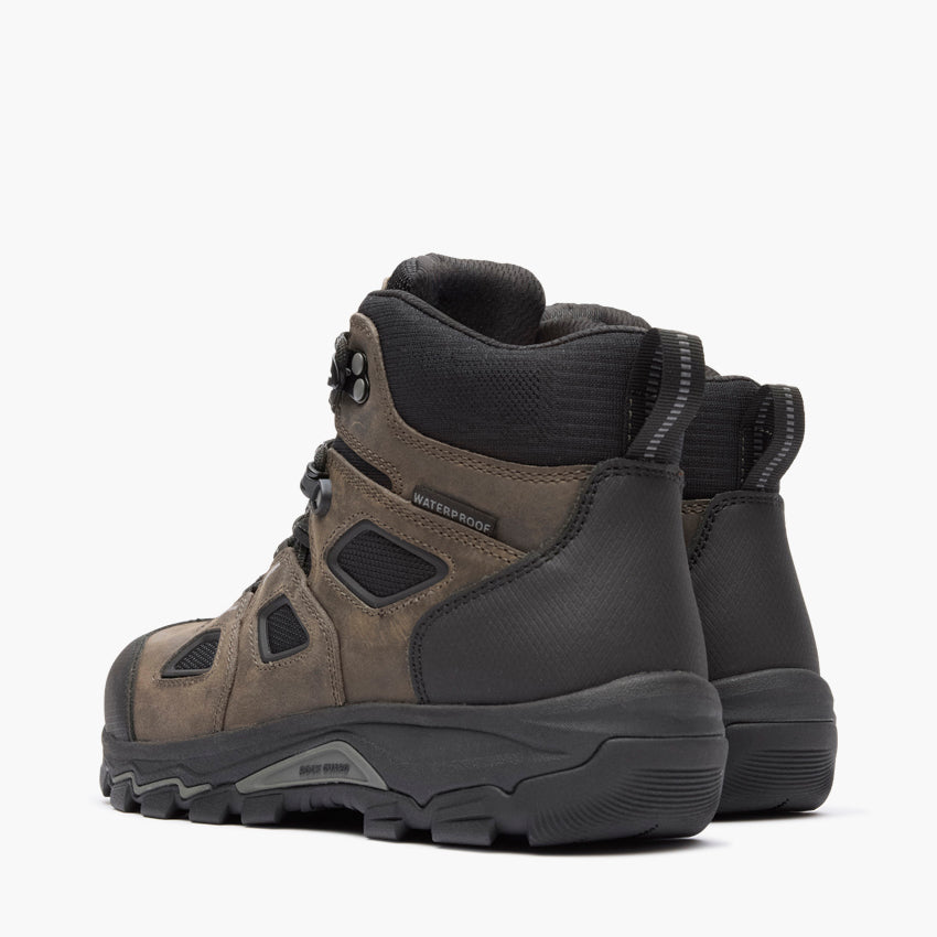 Georgia Boot Men's TrailPoint Hiker Carbon Toe in Black/Grey