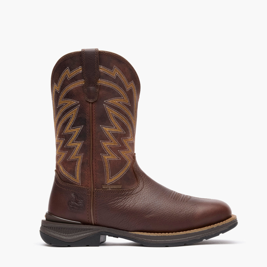 Georgia Boot Aero LT Square Toe 11" Pull-On Western Boot