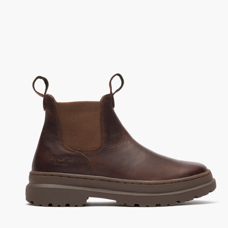 Georgia Boot Women's Romeo Superlyte Chelsea in Dark Brown