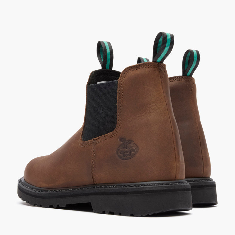 Georgia Giant Men's Cocoa Brown Romeo Work Boot – Georgia Boot