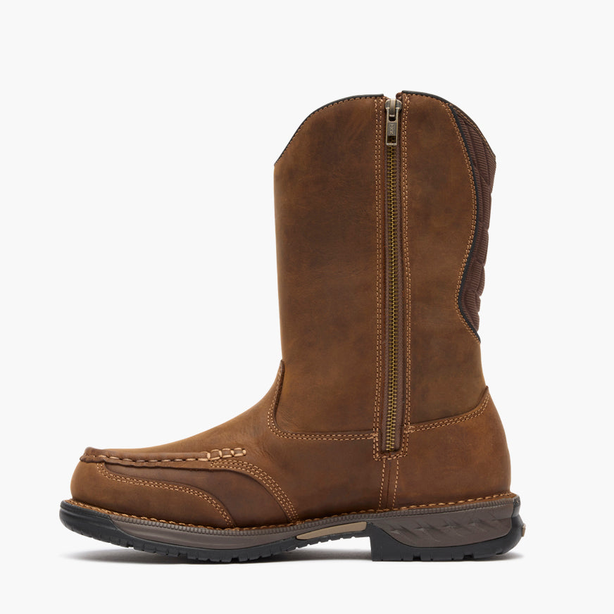 Georgia Boot Athens 360 11" Pull-On Waterproof Moc-Toe Work Boot