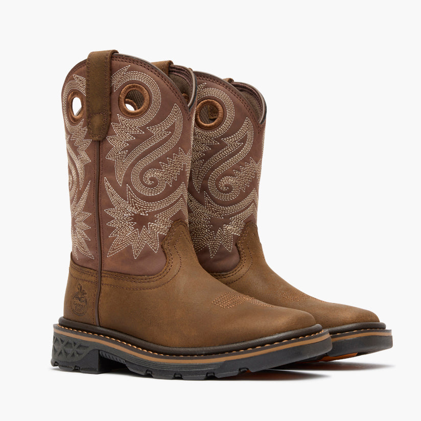 Georgia Boot Litle Kid's Carbo-Tec FLX Pull-On Boot