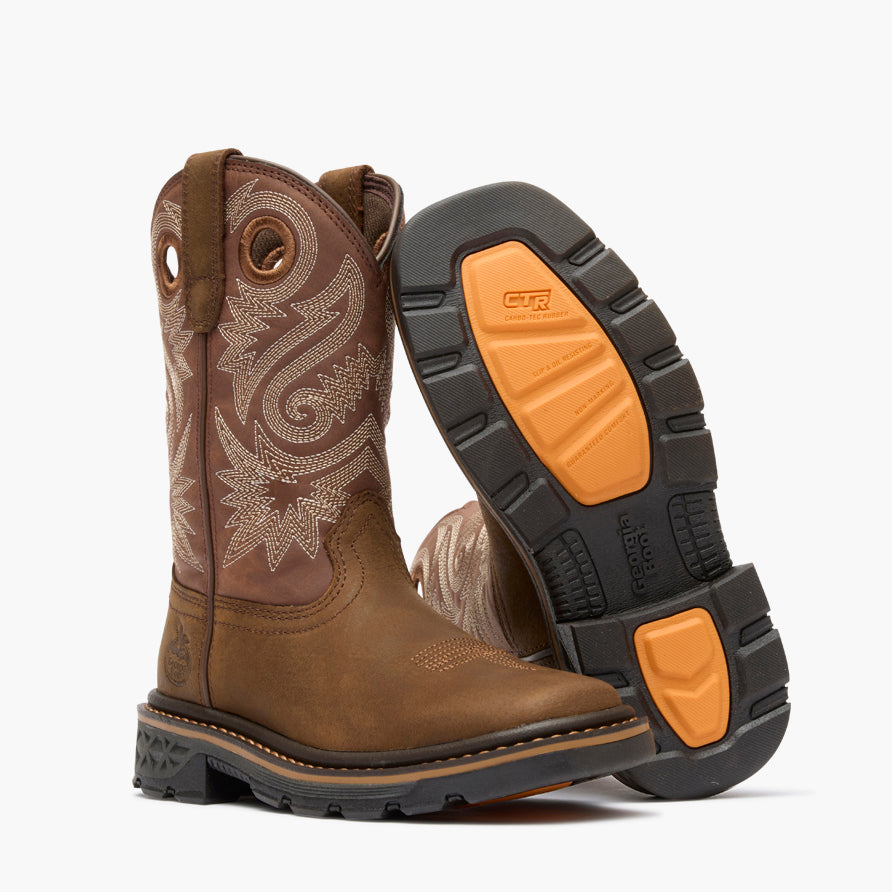 Georgia Boot Litle Kid's Carbo-Tec FLX Pull-On Boot