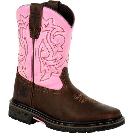 georgia boots with zipper