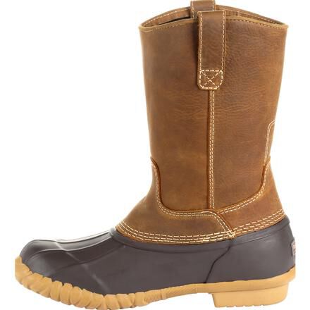 steel toe duck boots