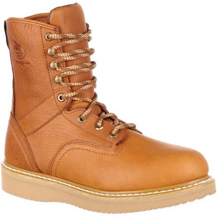 wedge safety toe work boots