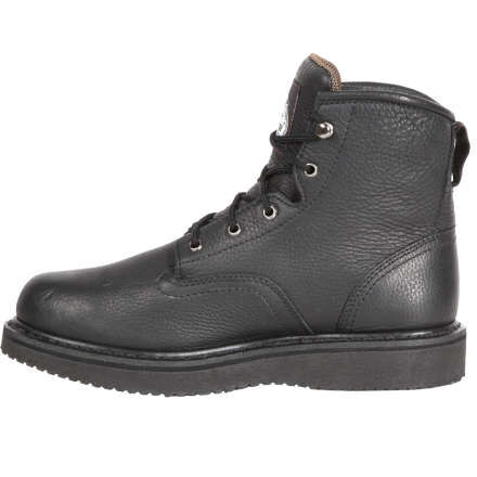 black georgia boots