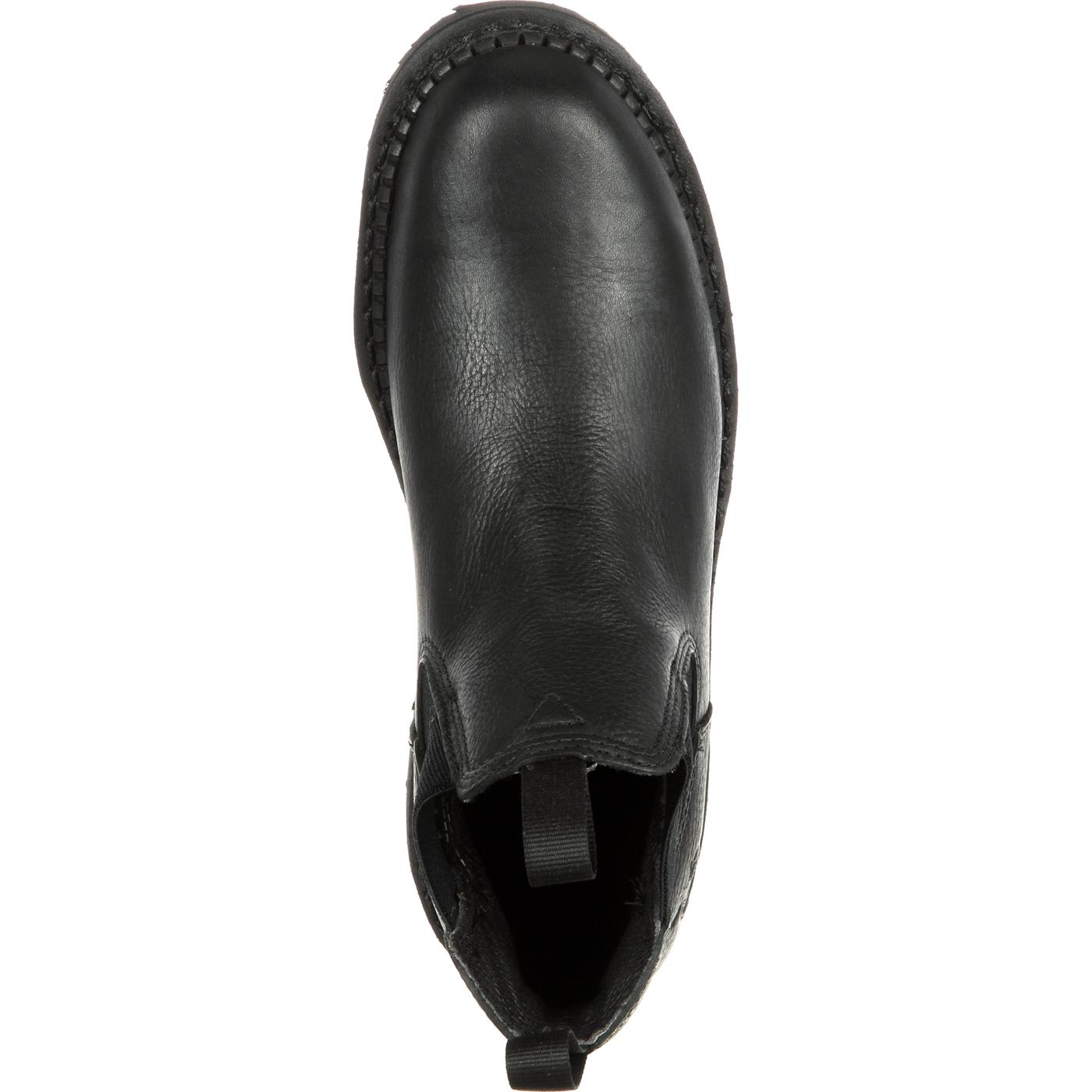 Georgia Giant: Waterproof High Black Romeo Boot, GB00084