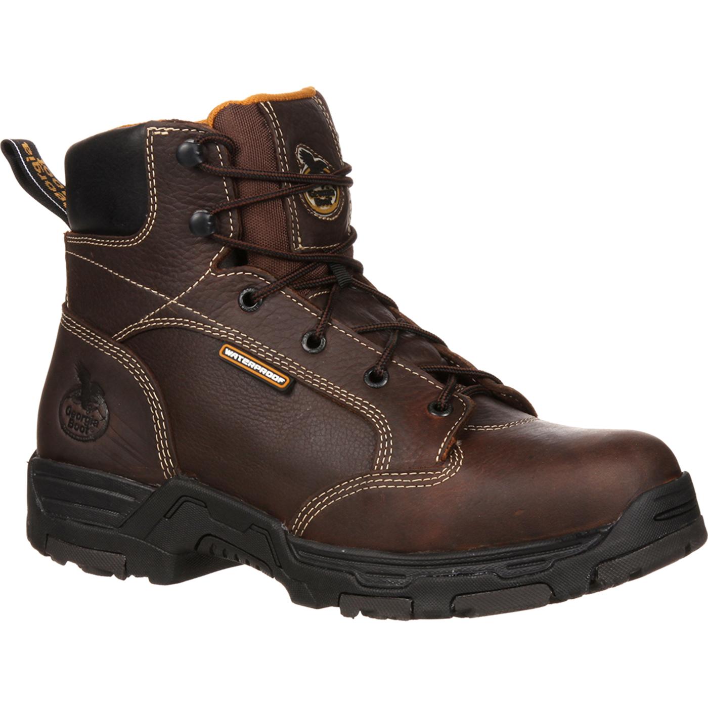 Georgia Diamond Trax Steel Toe PR Waterproof Work Boot