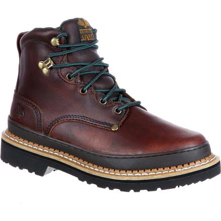 Georgia Giant Men S Brown Steel Toe Work Boots Style G6374