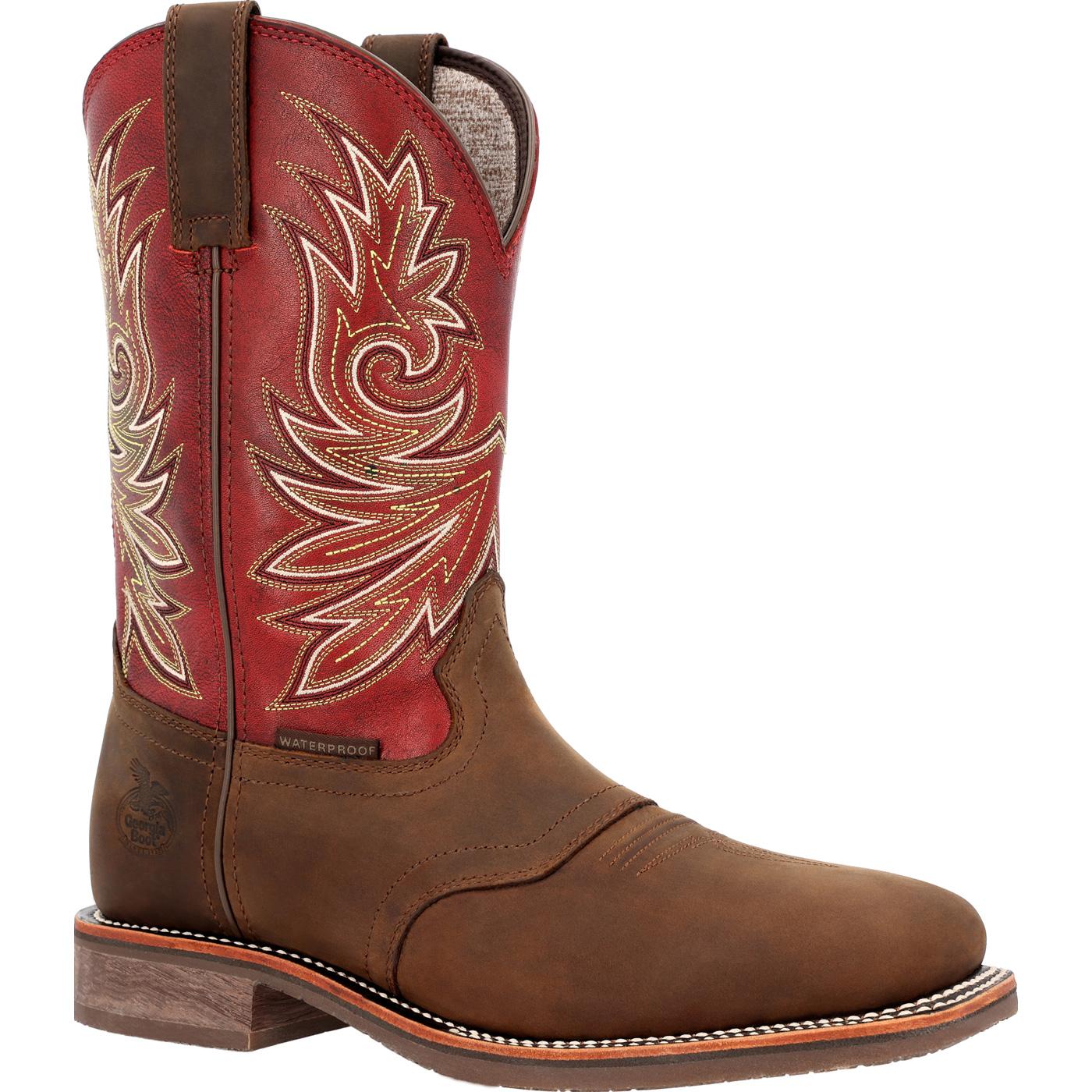 Red wing square on sale toe cowboy boots