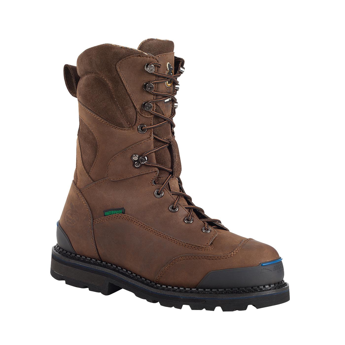 Insulated work boots hot sale composite toe