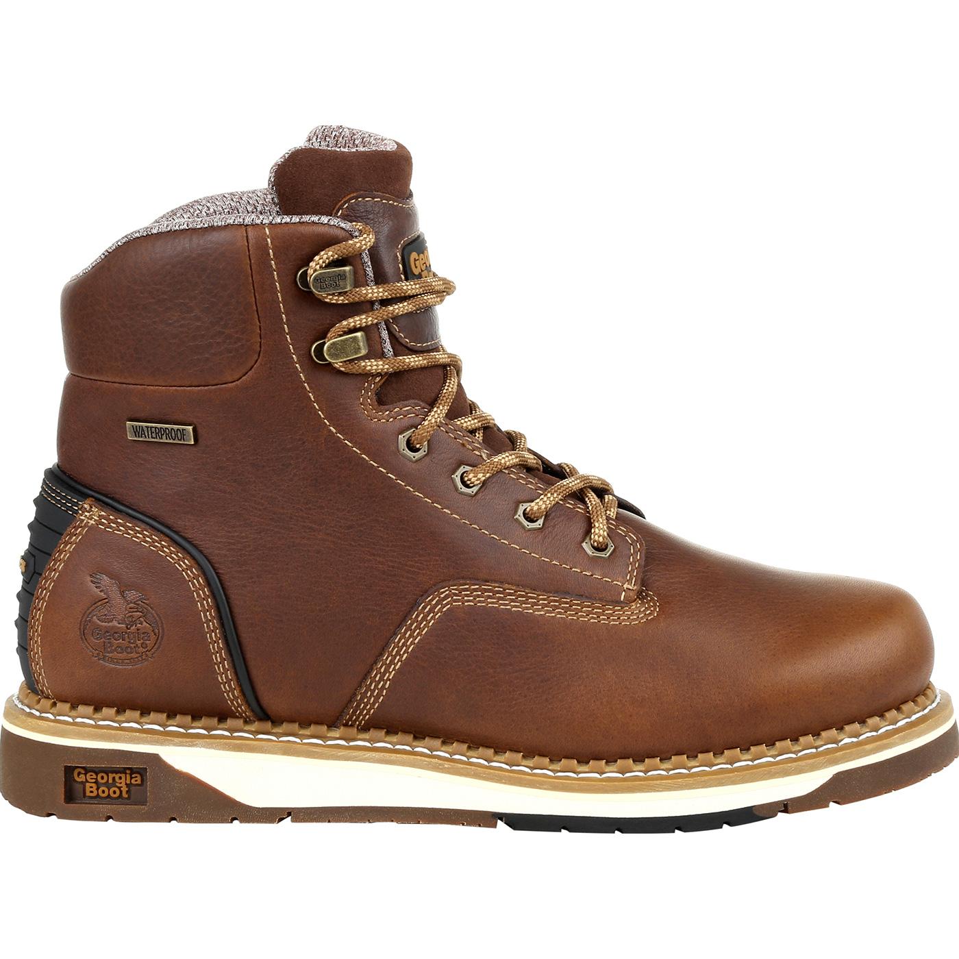 #GB00350, Georgia Boot AMP LT Wedge Waterproof Work Boot